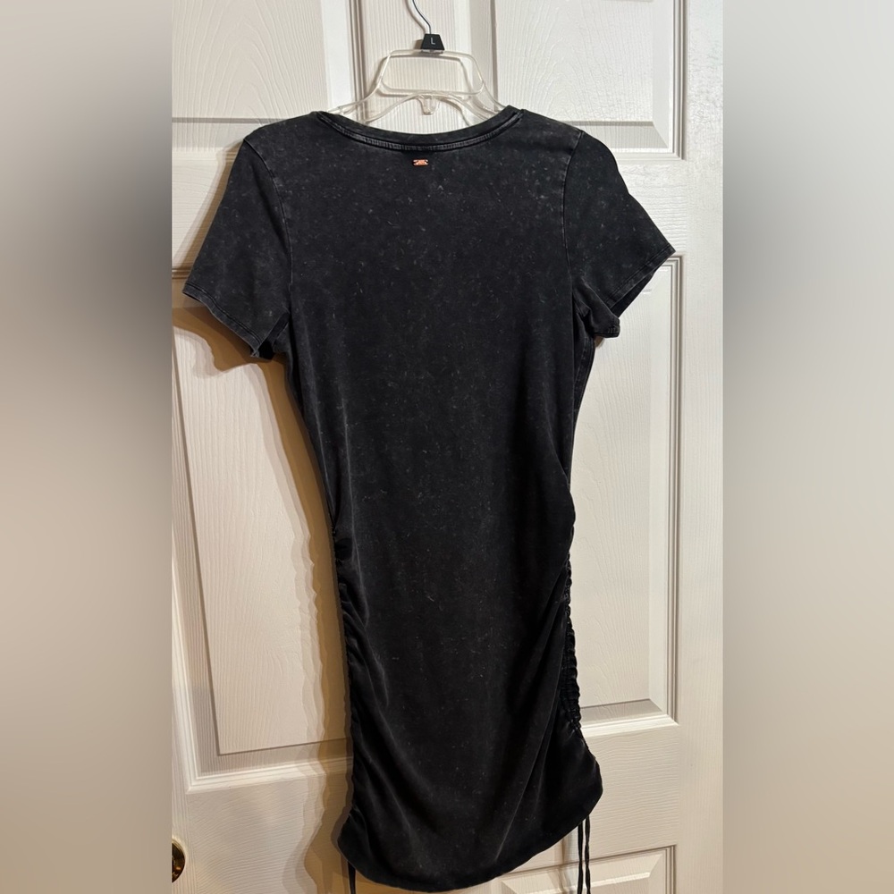 PINK Ruched T-Shirt Dress